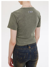 Short-sleeved Tight T-shirt