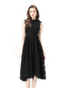 Retro Sleeveless Lace Gauze Long Dress