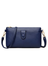Solid Color Multi-layer Handbag