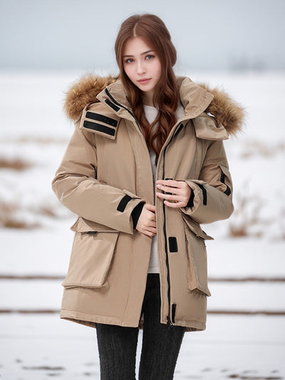 Loose Outdoor Windproof Jacket Waterproof Coat