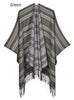 Fringed Shawl Thickened Dual-purpose Scarf Cloak