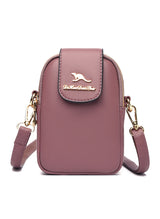 Shoulder Slung Double-compartment Mobile Phone Bag