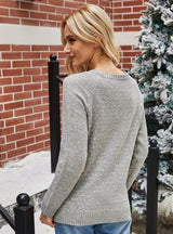 Snow Crewneck Christmas Sweater