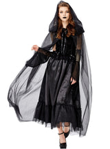 Halloween Costume Cloak Ghost Bride Dress