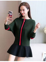 Bat Sleeve Loose Slim Sweater
