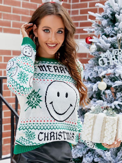 Christmas Pullover Knitted Sweater