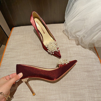 Pointed High-heeled Stiletto Shoes