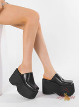 Platform Ultra-high Heel Slippers