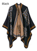 Ladies Leopard Cashmere Scarf Cloak