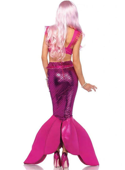 Halloween Mermaid Witch Costume Cosplay
