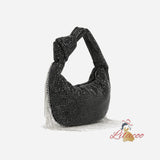 Diamond Tassel Knotted Handbag