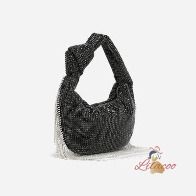 Diamond Tassel Knotted Handbag