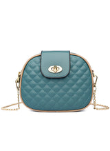 Messenger Bag Diamond Chain Small Round Bag