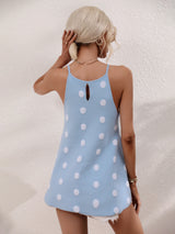 Polka-dot Slim Sweater