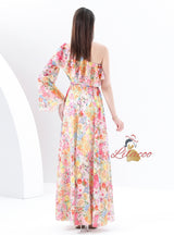 Floral Bohemian Holiday Swing Dress
