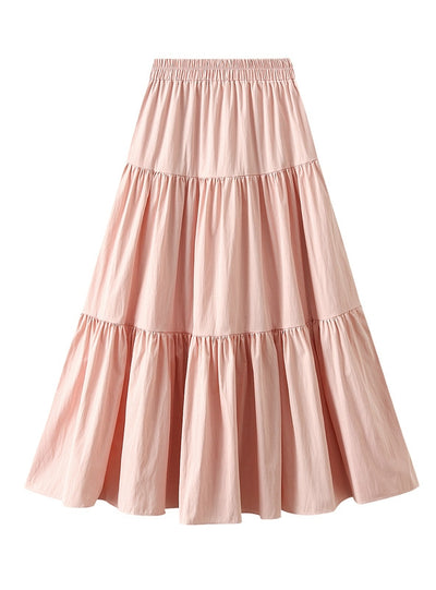 High Waist Medium to Long Skirt