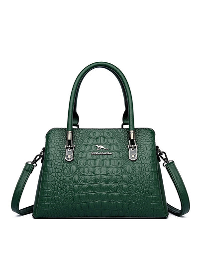 Crocodile Pattern Shoulder Large-capacity Tote Bag