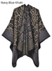 Leopard Print Thick Warm Printed Shawl Scarf