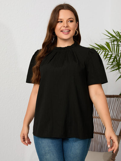 Round Neck Short Sleeve Shirt