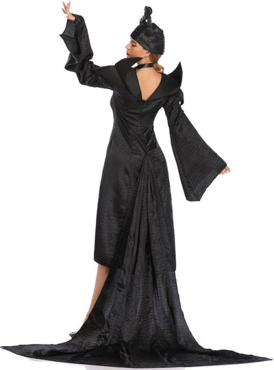 Halloween Maleficent Mistress of Evil Witch Costume Cosplay