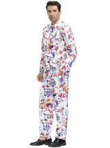 Men's Halloween Costume Holiday Party Suit