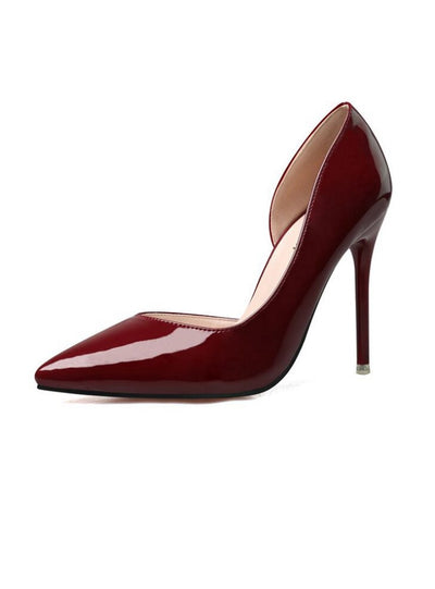 Shallow Mouth and Pointed Tips Thin-heeled Shoes