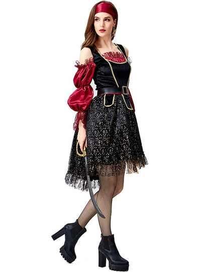 Halloween Female Pirate Role-playing Costume Cosplay