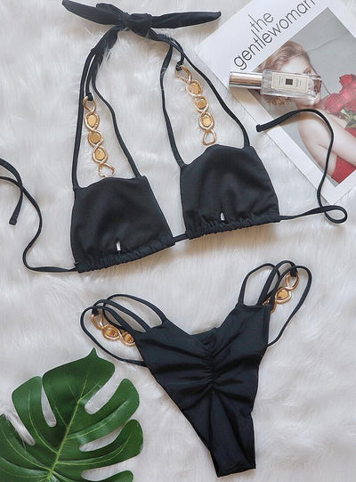 Sexy Crystal Diamond Swimsuit