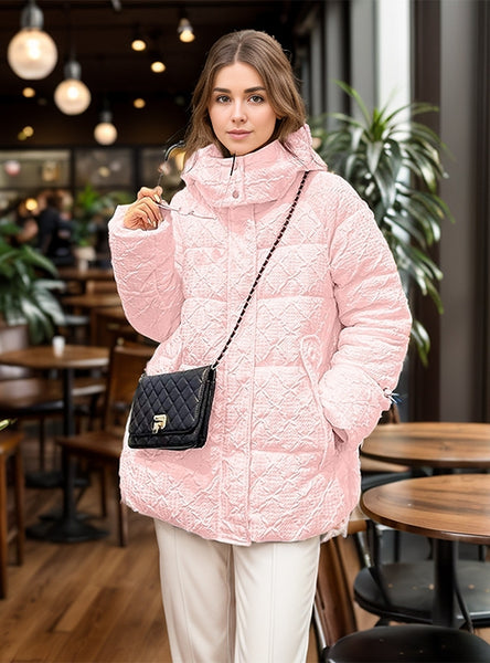Thick Pocket Cotton-padded Jacket Coat