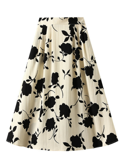 Floral Summer Thin Slim Skirt