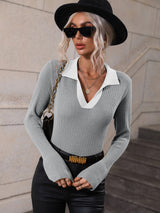Turtleneck Flared Sleeves Sweater