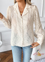 Diamond Check Long Sleeve Shirt