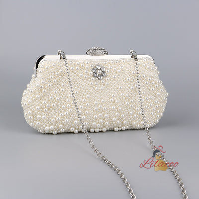 Women Banquet Bag Pearl Handbag