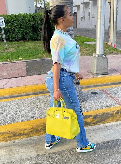 Sexy Low Waist Embroidered Stretch Jeans