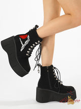 High-heeled Thick Platform Boots