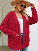 Retro Long Knitted Cardigan Sweater Coat