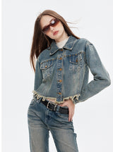 Retro Short Denim Jacket