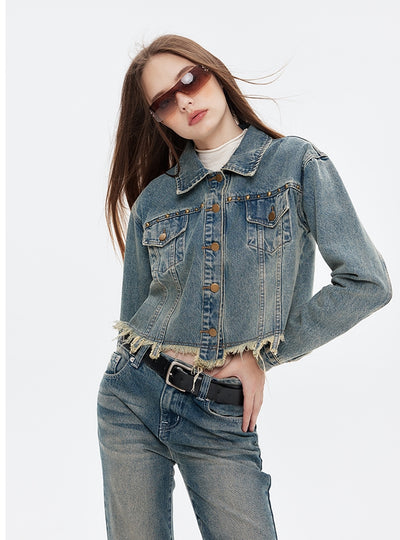 Retro Short Denim Jacket