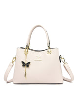 Large Capacity Solid Color Shoulder Bag