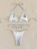 Butterfly Waist Chain Sexy Silver Bikini