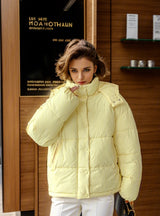 Short Loose Fashion Cotton-padded Coat