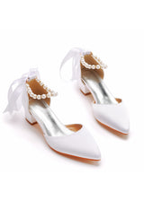 4 cm Pointed Thick Heel Sandals