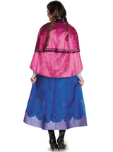 Halloween Costume Snow Anna Princess Dress