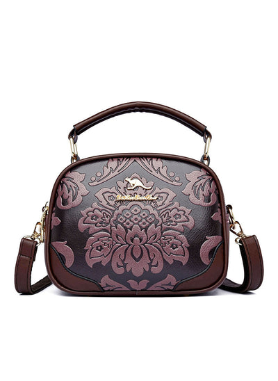 Hand-held Small Round Bag Shoulder Crossbody Bag