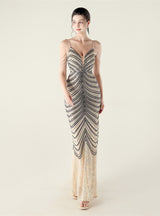 Mermaid Sequins Spaghetti Straps Prom Dress