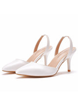 Shallow-mouthed Thin-heeled Wedding Shoes