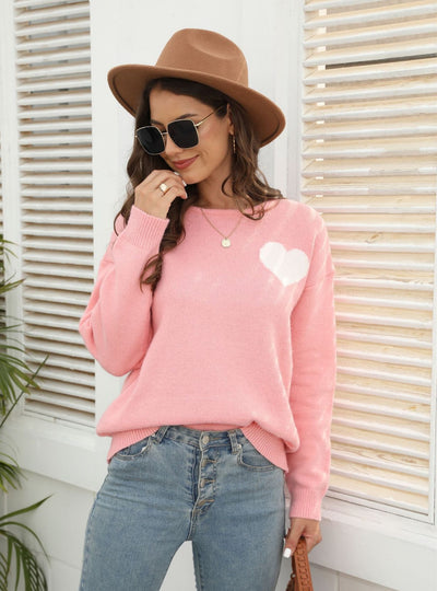 Knitwear Pullover Love Heart Sweater