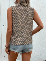 Women Sleeveless Printed Shirts