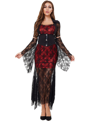 Halloween Costume Vampire Demon Witch Dress
