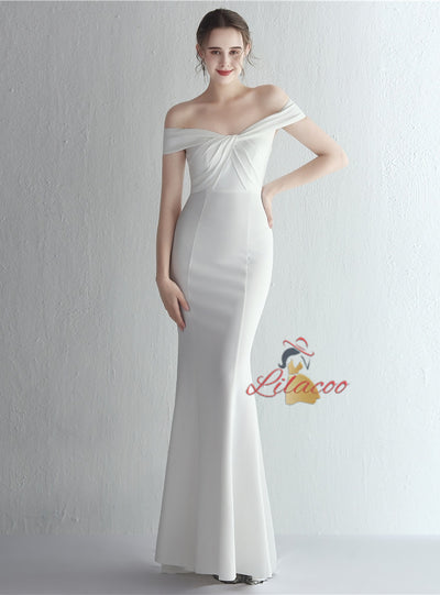 Sexy Off the Shoulder Prom Dress